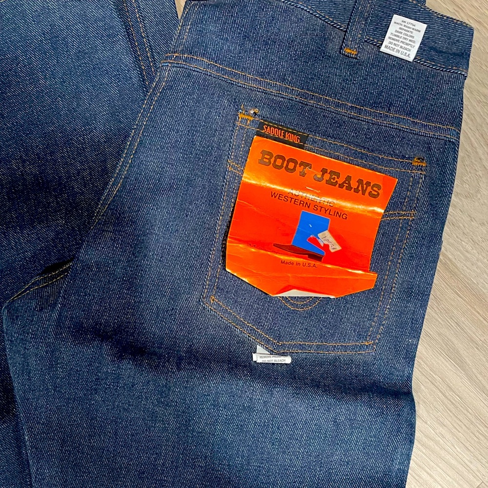 1960 Saddle King Boot Cut Jeans